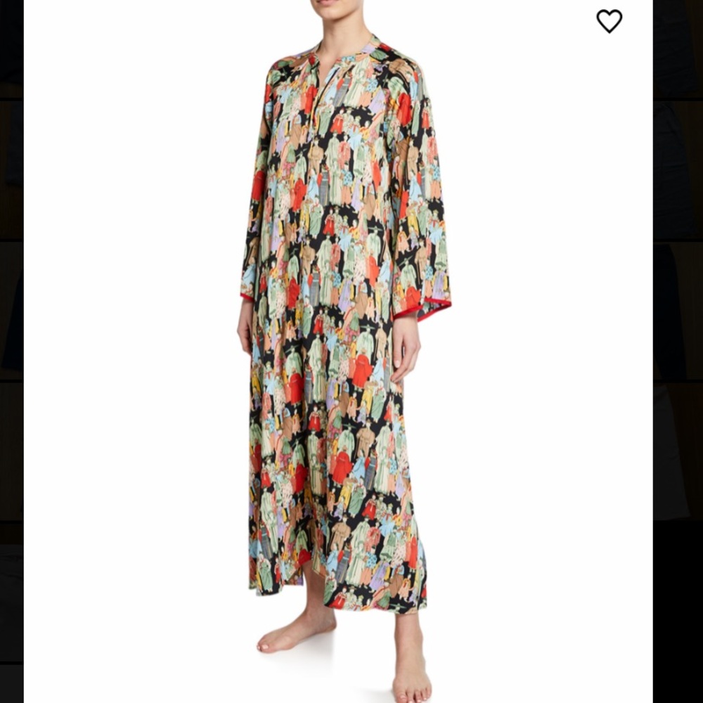 Dynasty Zip Caftan